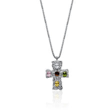 Load image into Gallery viewer, Covenant Cross Necklace - Silver