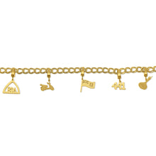 Load image into Gallery viewer, Bermuda Icons Charm Bracelet (All Charms)