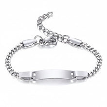Load image into Gallery viewer, Custom Engraved Baby Bracelet