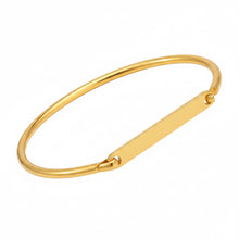 Load image into Gallery viewer, Personalized Bar Bracelet