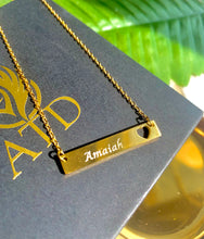 Load image into Gallery viewer, Custom Engraved Heart Necklace