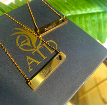 Load image into Gallery viewer, Custom Engraved Heart Necklace