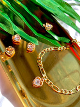 Load image into Gallery viewer, Diamond Heart Anklet/Bracelet