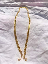 Load image into Gallery viewer, Personalized Men's Initial Chain