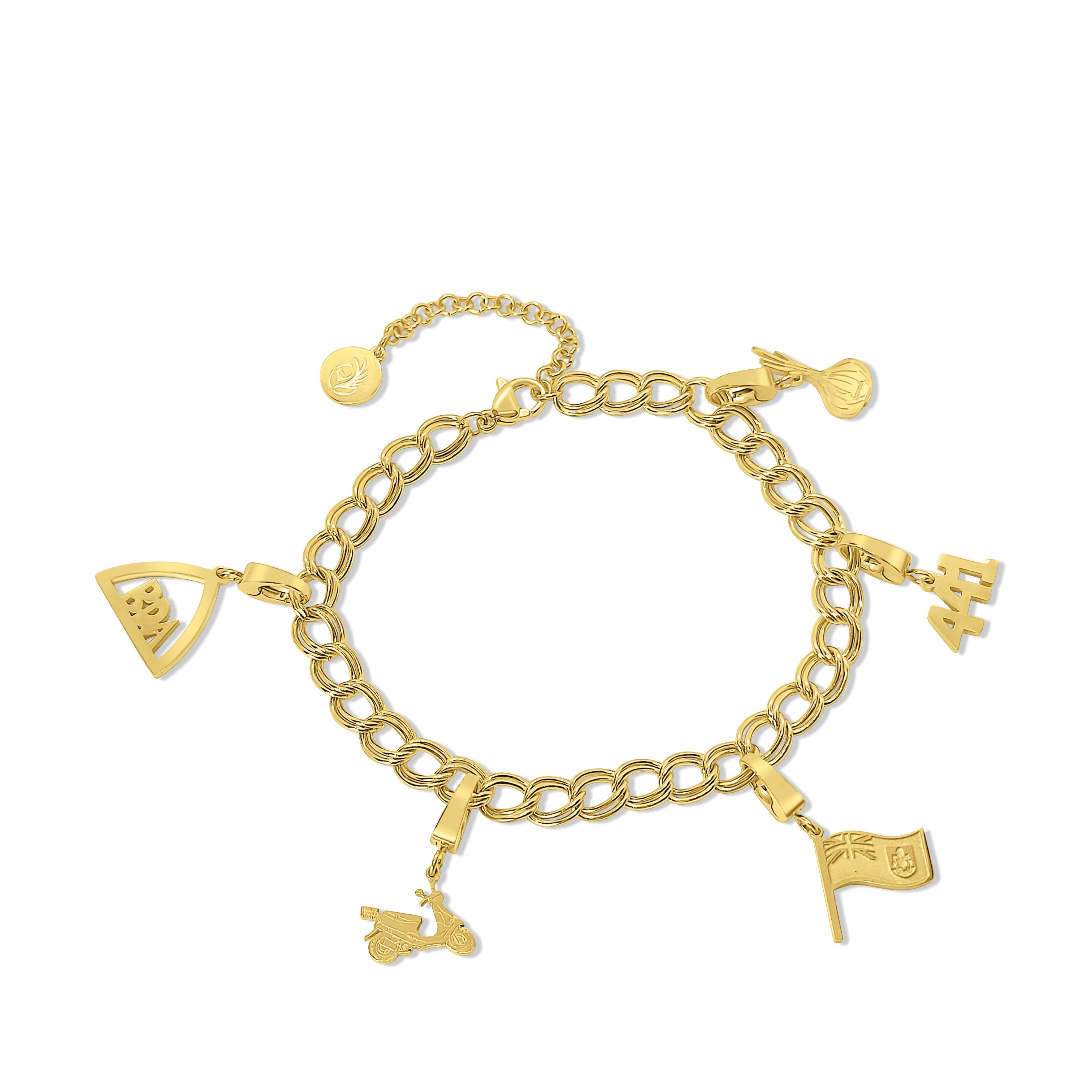 Bermuda Icons Charm Bracelet