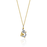Iced Dragon Necklace
