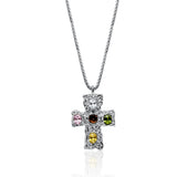 Covenant Cross Necklace - Silver