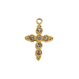 Antique Cross Charm (Charm Bar)