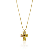 Covenant Cross Necklace- Gold