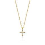 Crystal Cross Necklace