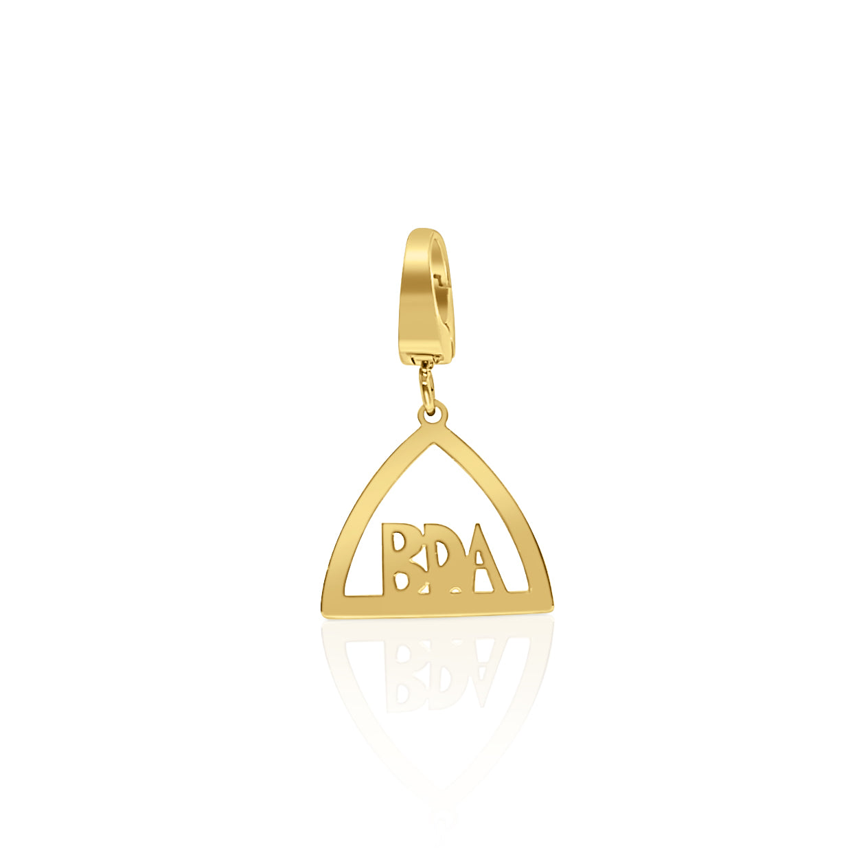 BDA triangle charm inspired by Bermuda Triangle