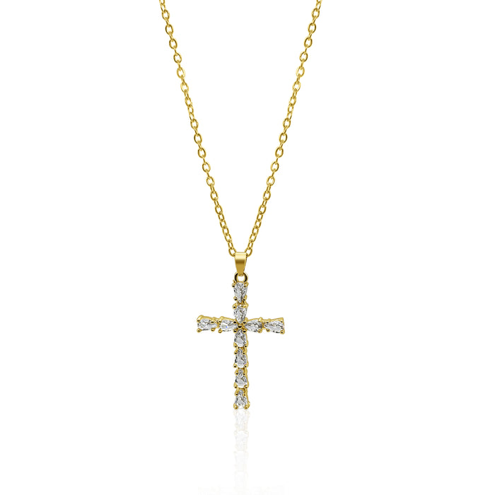 Radiance Cross Necklace