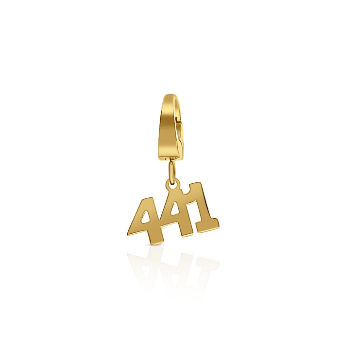"441" Area Code Charm