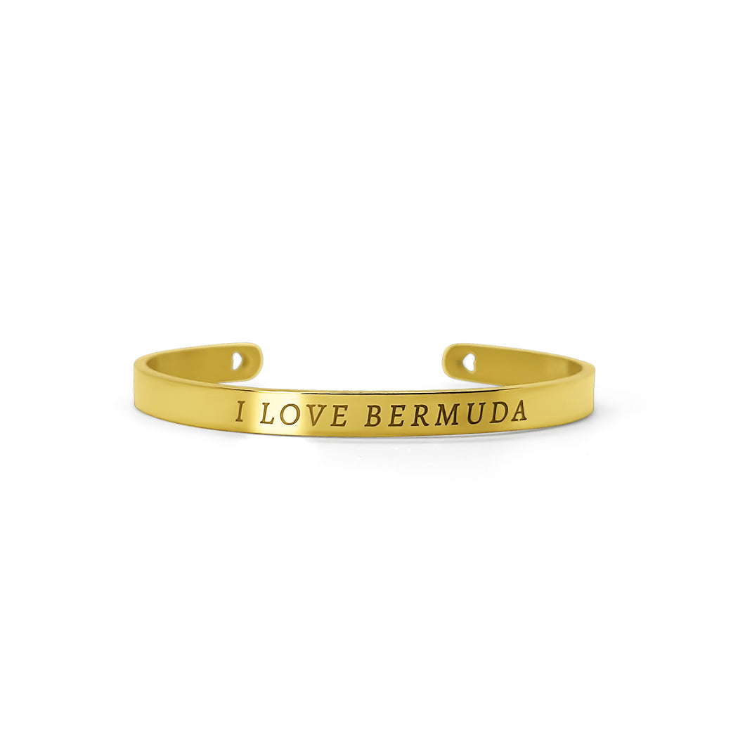 Engraved Bermuda Bangle
