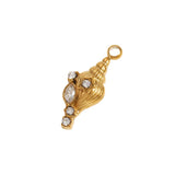Gold Diamond Conch (Charm Bar)