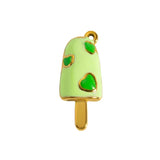 Green Popsicle Charm (Charm Bar)