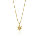 Bermuda sun necklace inspired by island life