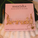 Bermuda wire necklace minimalist island jewelry