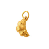 Gold Croissant Charm (Charm Bar)