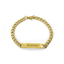 Load image into Gallery viewer, Custom Engraved Men&#39;s Bracelet

