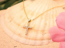 Load image into Gallery viewer, Dainty Cross Necklace
