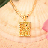 Dragon Tablet Necklace