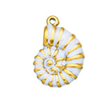 White Shell Charm (Charm Bar)