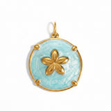 Blue Sand Dollar Charm (Charm Bar)