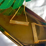 Custom Engraved Necklace