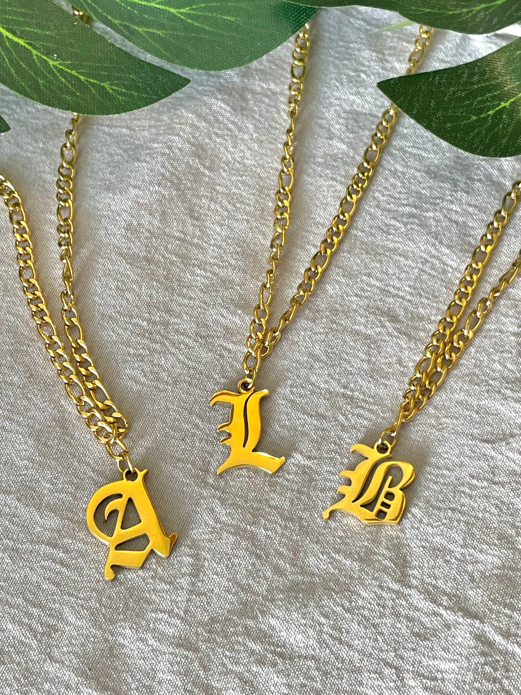 Figaro Initial Necklaces