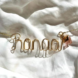 Square Birthstone Necklace