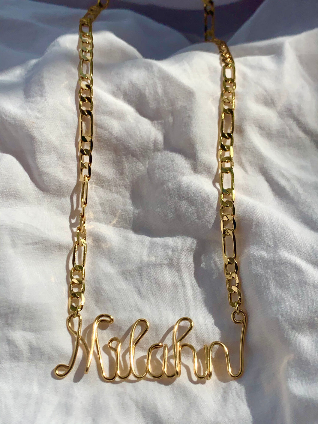 Personalized Figaro Necklace