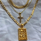 Triple Layered Cross + Dragon Set
