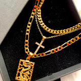 Triple Layered Cross + Dragon Set